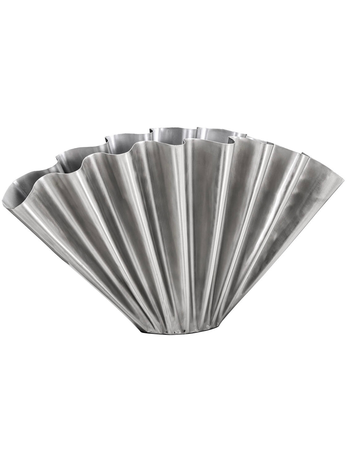 Eisenvase HDFlood brushed silver finish
