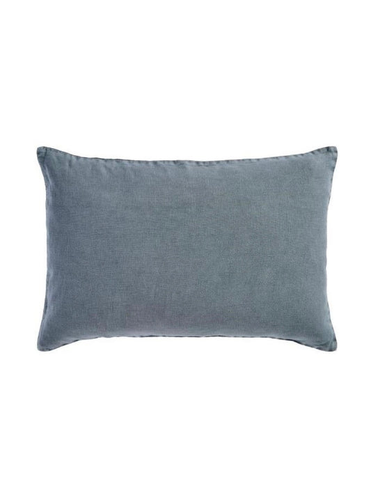 Dekokissen Leinen chalk blue 40x60cm