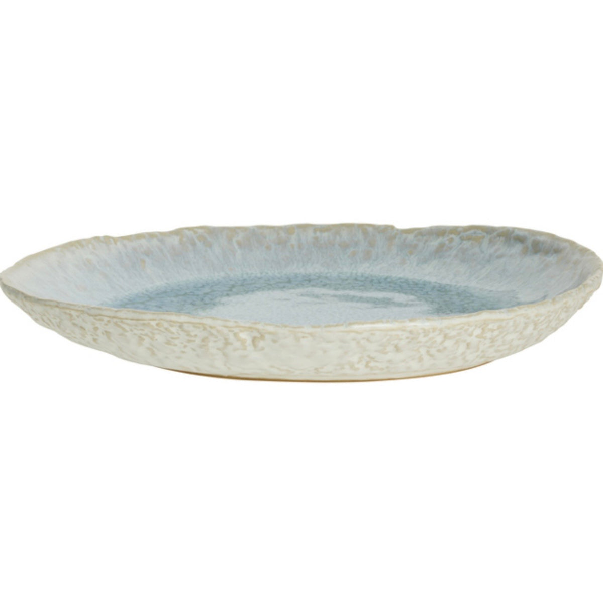 Frühstücksteller oval Milla blue