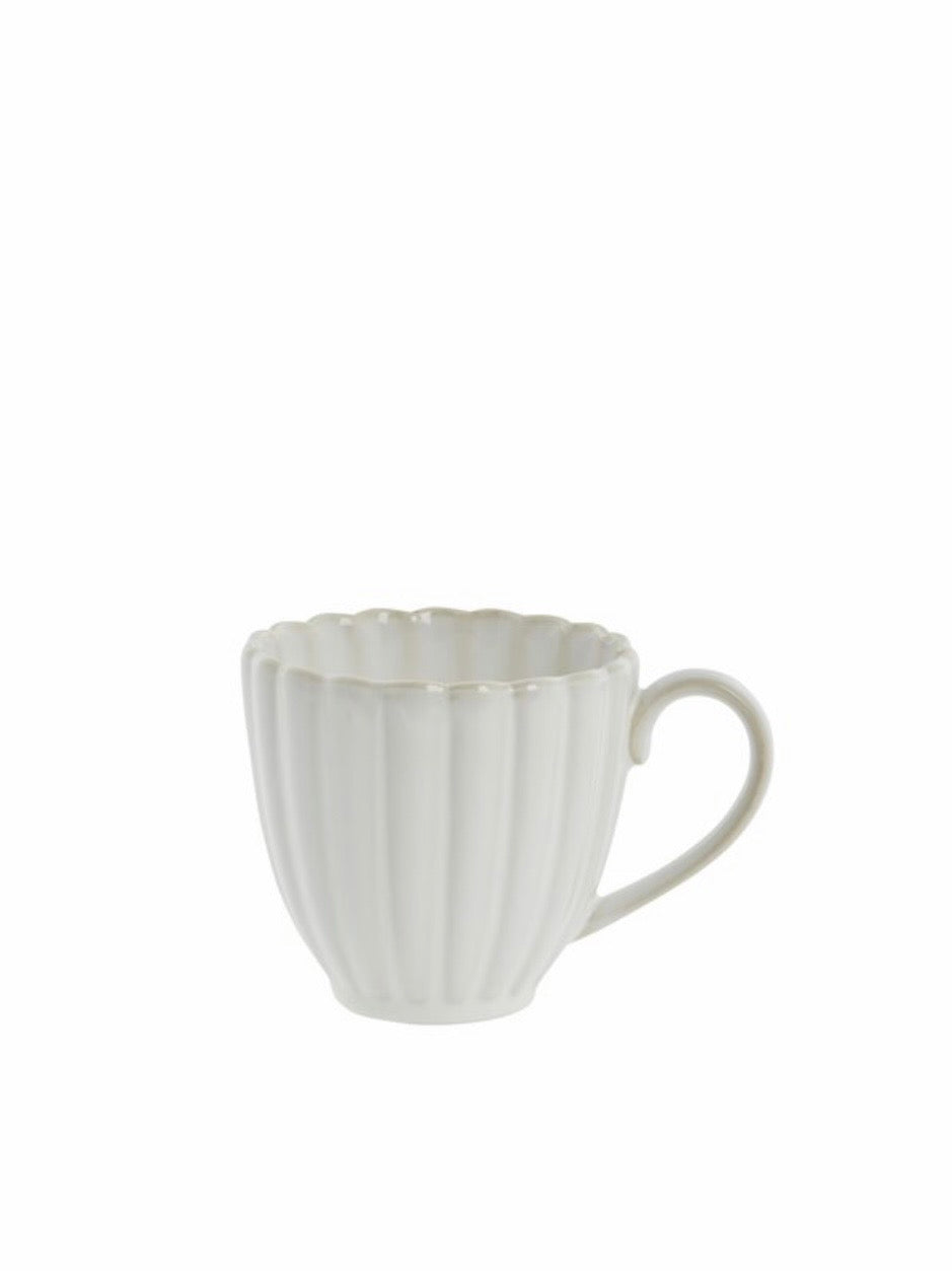 Becher Camille cremeweiß
