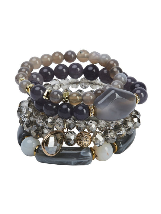 Armband Linnea grau