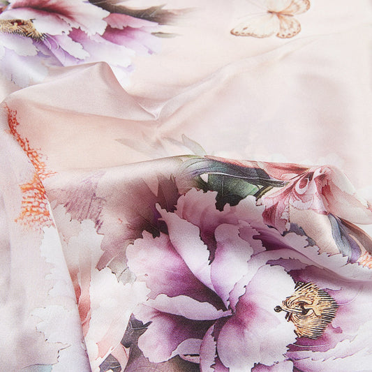 Seidentuch Hedvig purple