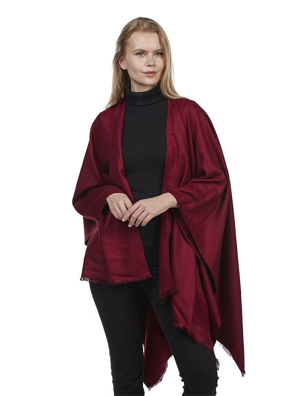 Ponchoschal Davos, in vielen Farben
