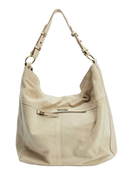 Schultertasche Linn sand