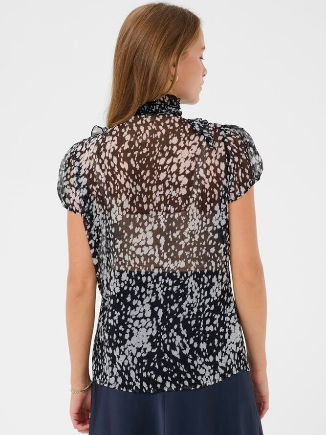 Bluse Lilja SZ Crinkle Nightsky Spotty Animal