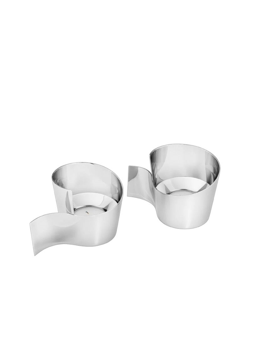Teelichthalter Fold, 2er Set