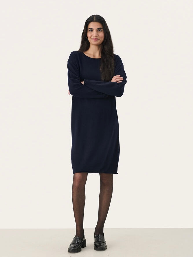 Strickkleid Merima PW dark navy