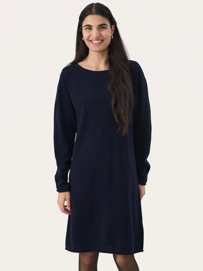 Strickkleid Merima PW dark navy