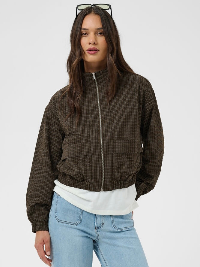 Bomberjacke KAmirana coffee bean