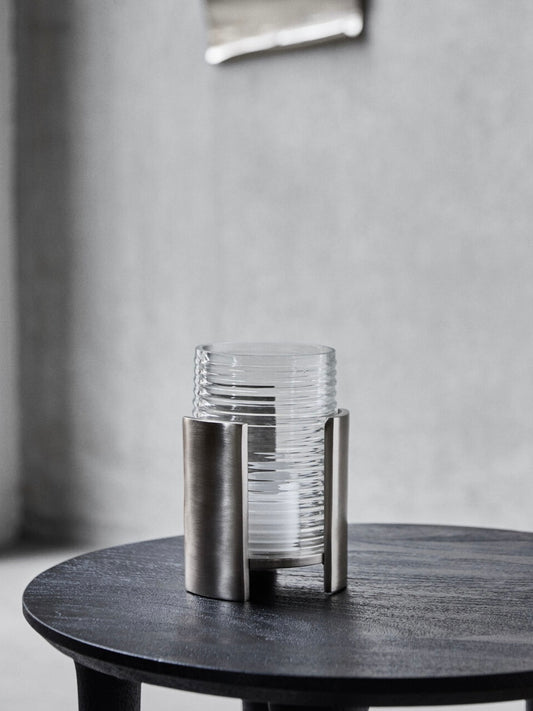 Teelichthalter HDIndie silber-finish