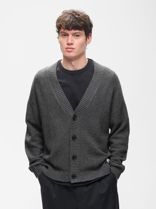 Herren Strickjacke MAjemsen 73 iron gate