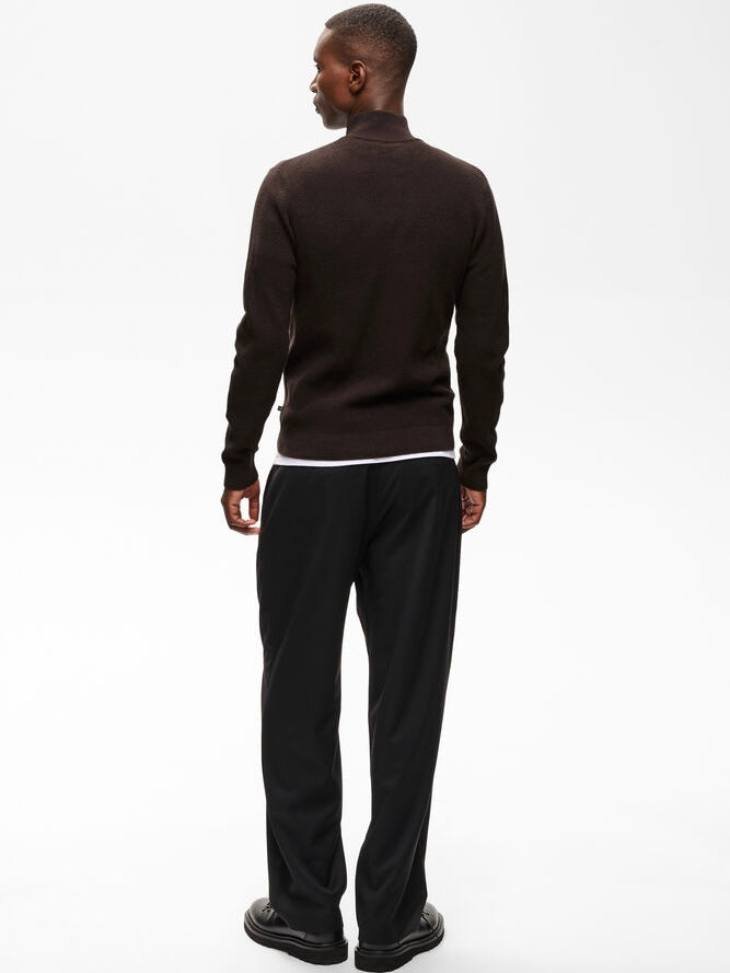 Herren Strickjacke MAlagoon ganache brown