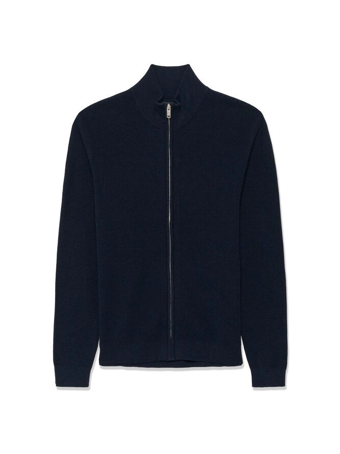 Herren Strickjacke MAlagoon dark navy melange