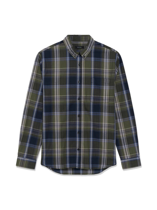Herren Karohemd MAtrostol BD olive night