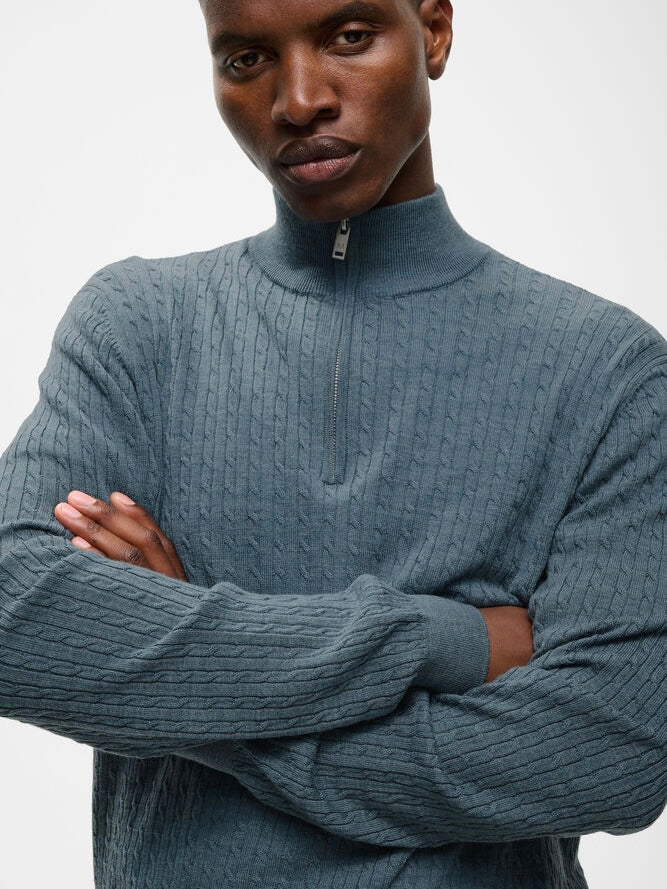 Herren Pullover MAmason SZ cable knit stormy weather