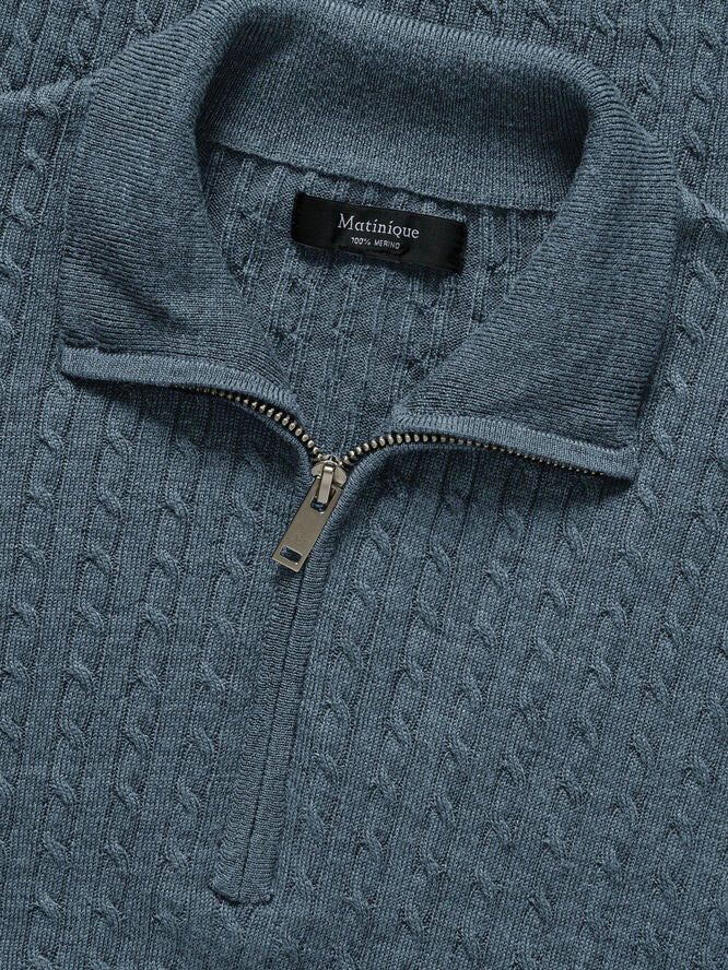 Herren Pullover MAmason SZ cable knit stormy weather
