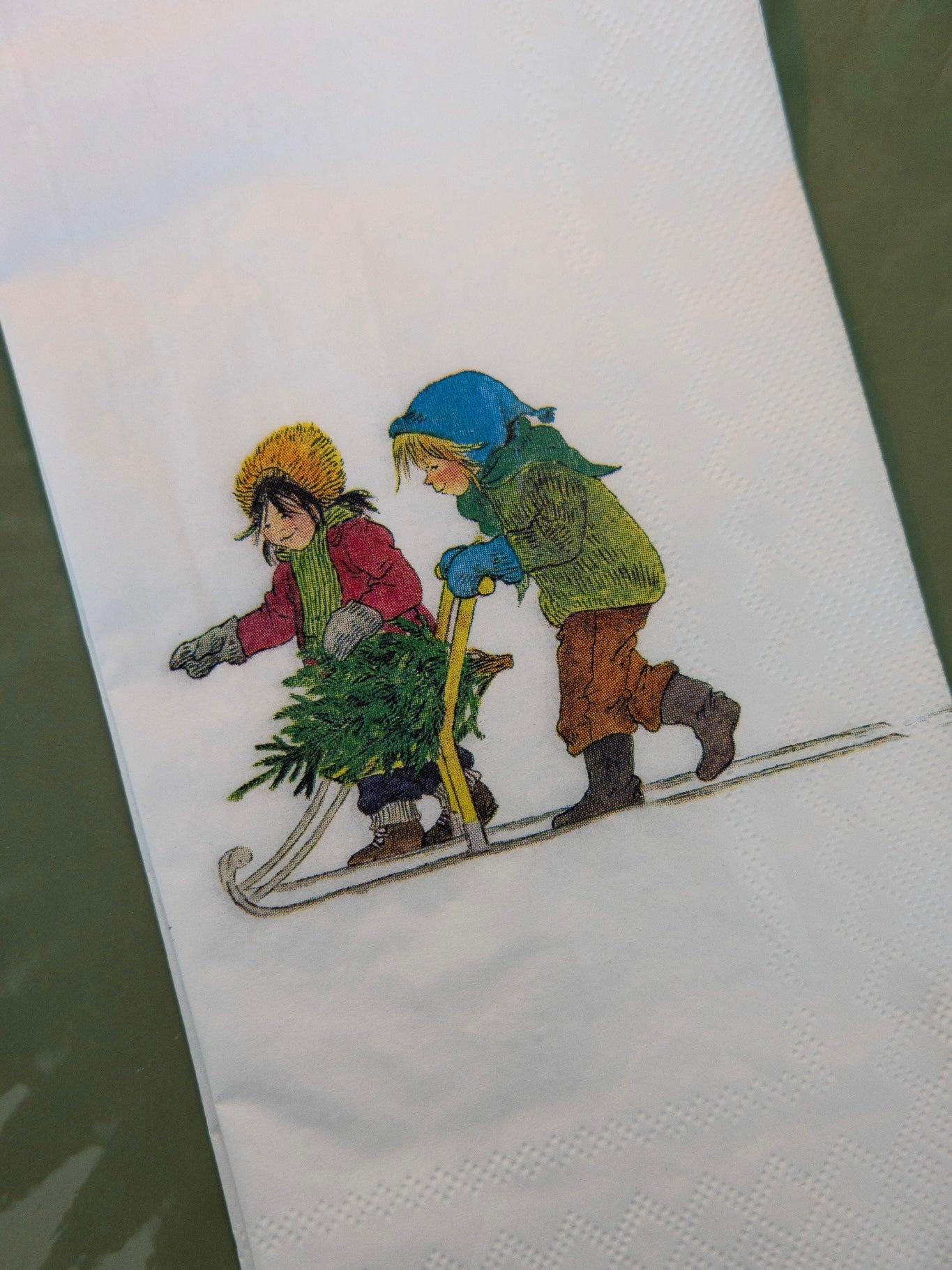 Papierservietten 16er Packung Barnen i Bullerbyn, in 5 Ausführungen