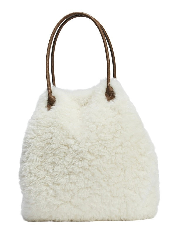 Schultertasche Ester weiß