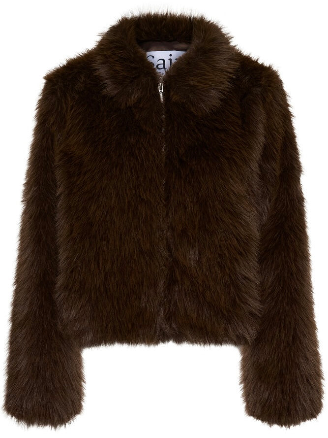 Kunstpelzjacke Zaseline SZ chocolate brown