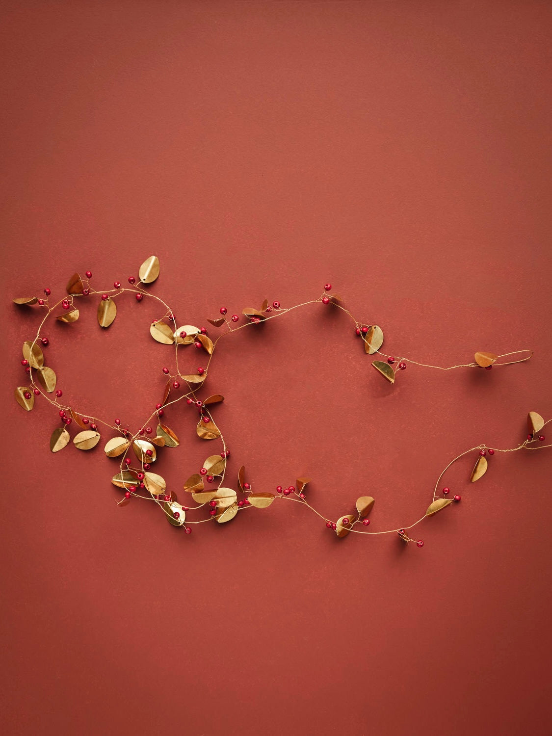 Girlande HDLeafi messing