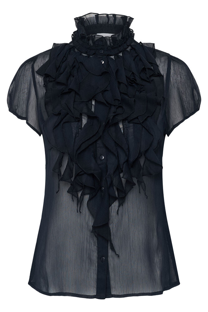 Bluse Lilja SZ Crinkle Night Sky