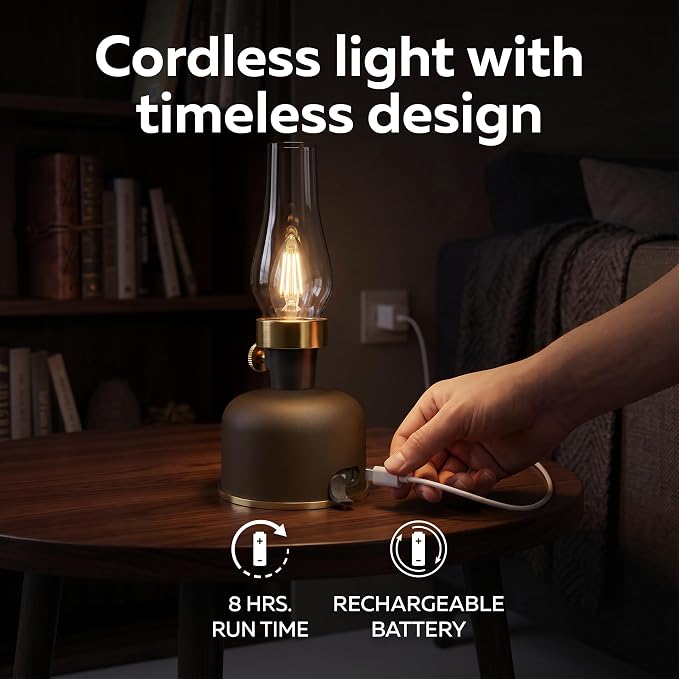 Tischlampe Lavinio earth mocha