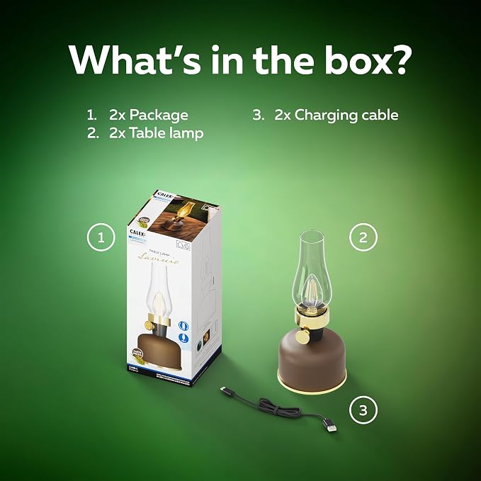 Tischlampe Lavinio earth mocha