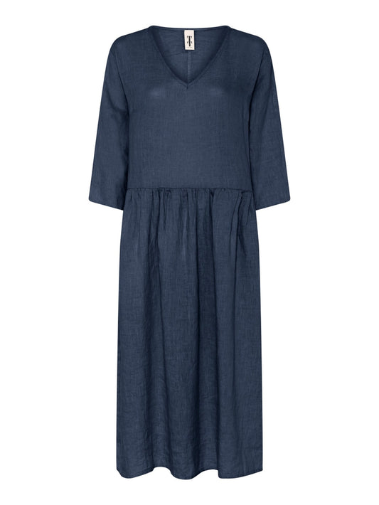 Leinenkleid Koko TT lang navy