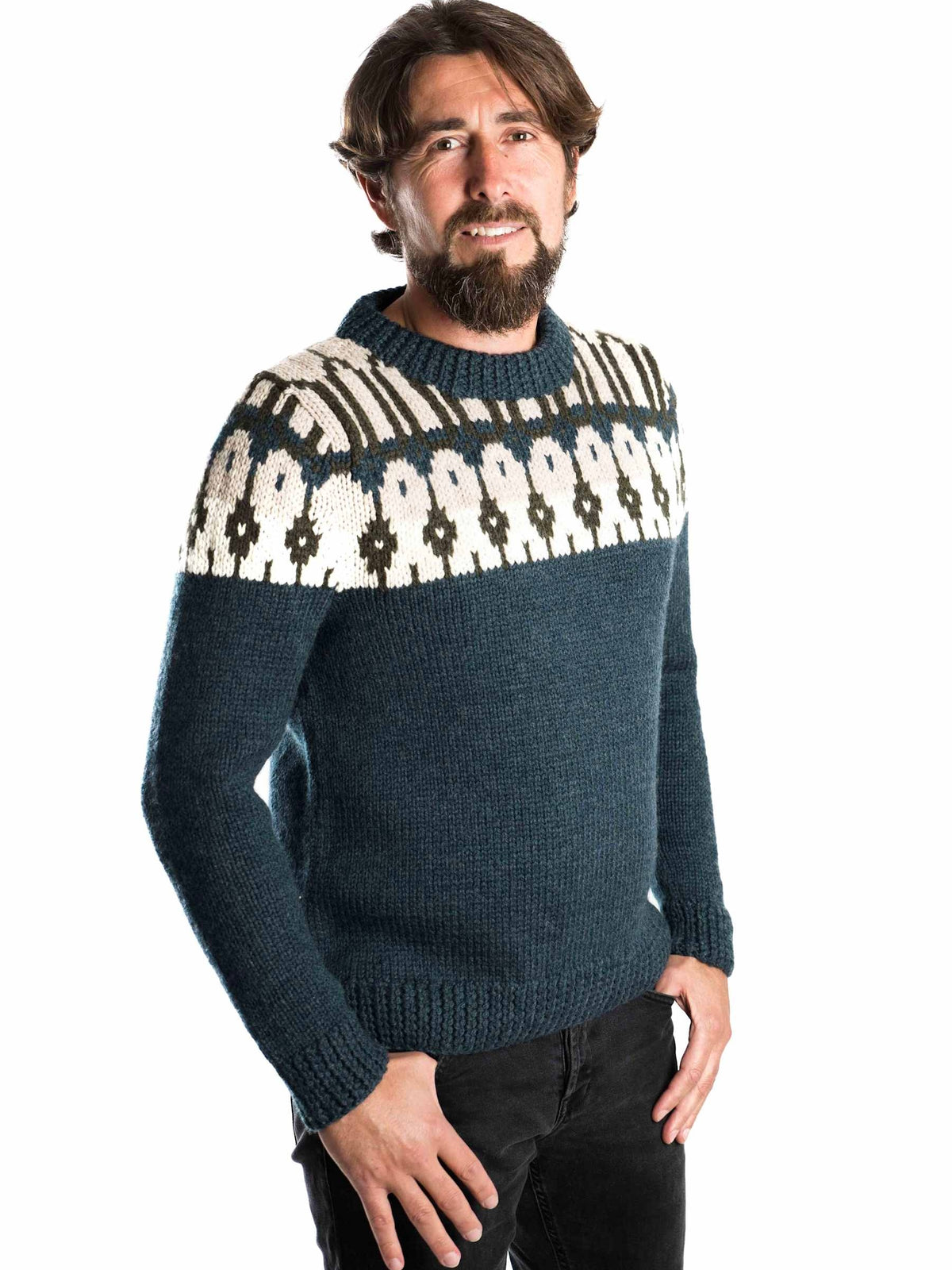 Fuza Wool Norweger Pullover Frede von Fuza Wool of Denmark auf thefjordhouse.com ...