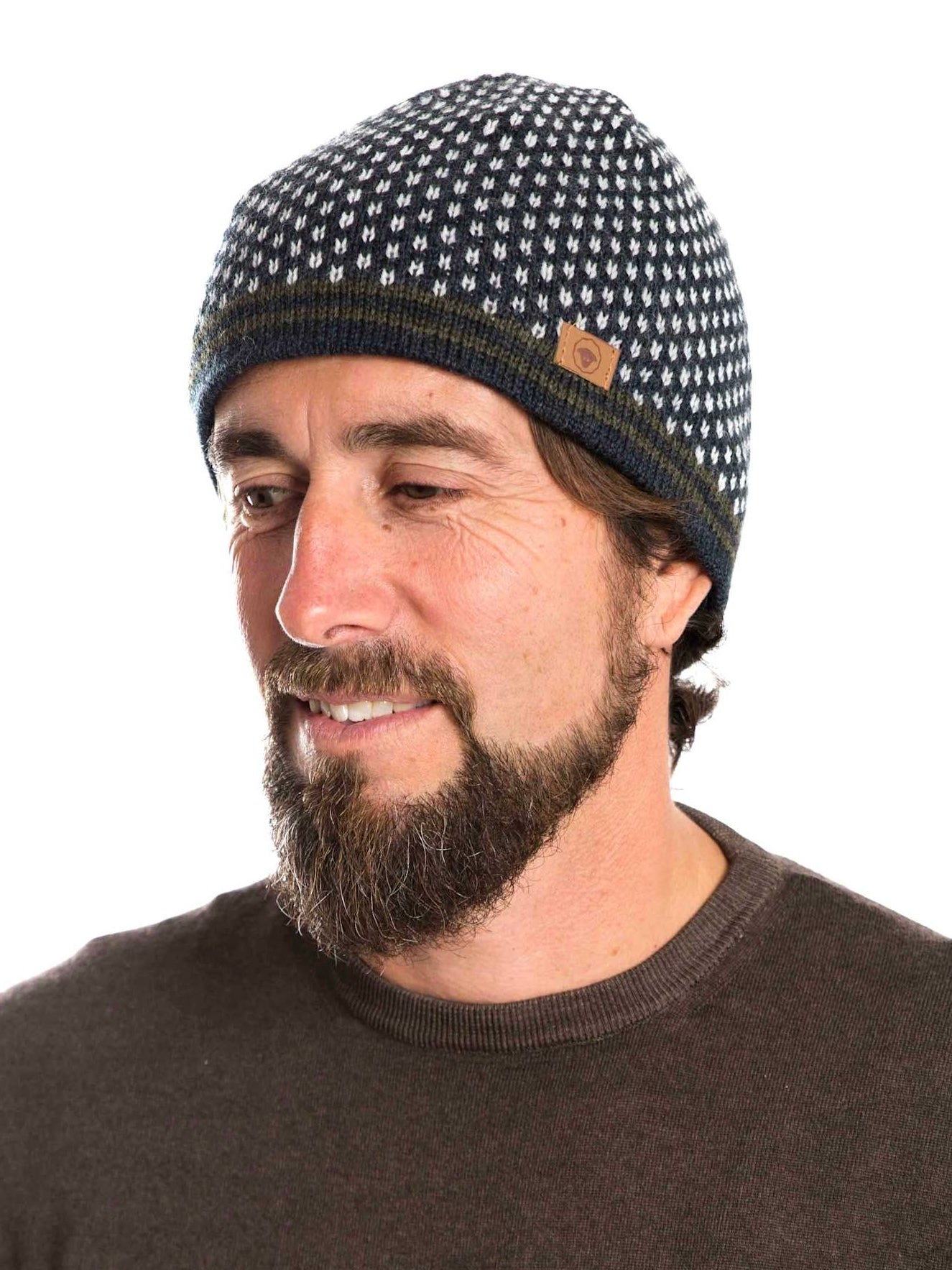 Beanie Nordic Stripe navy