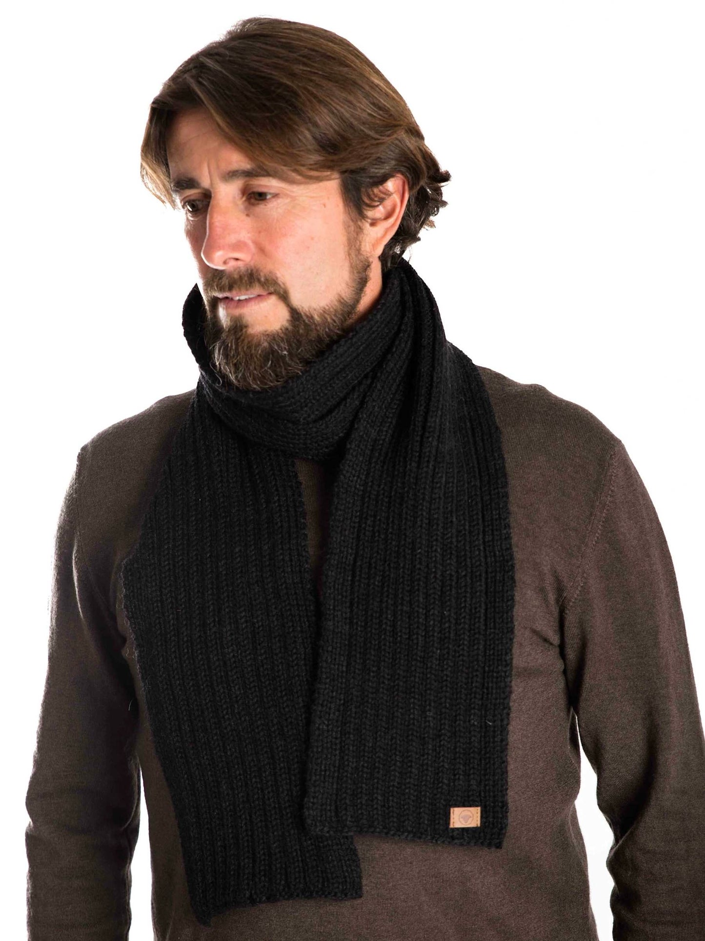 Strickschal Rib, in drei Farben