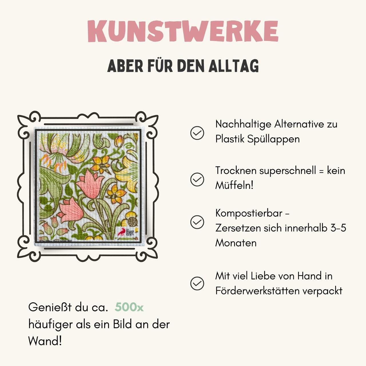 Spültücher - Golden Lily, 3er Set