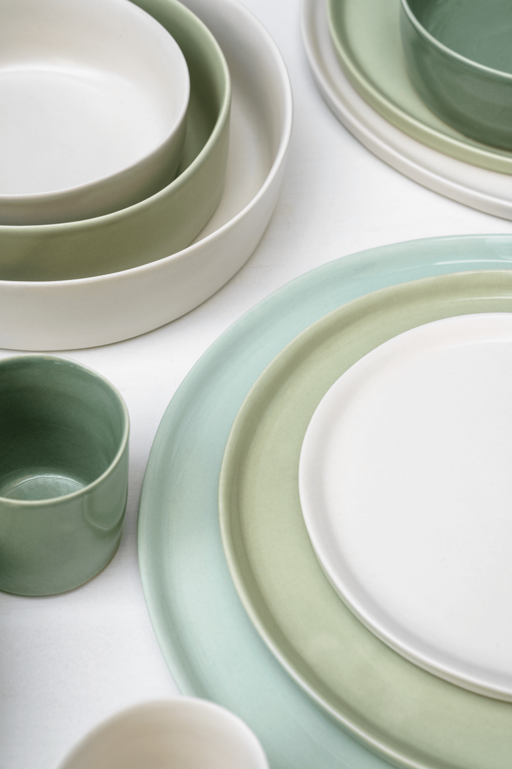 ELEPHANT FEET Teller small - 2er Set