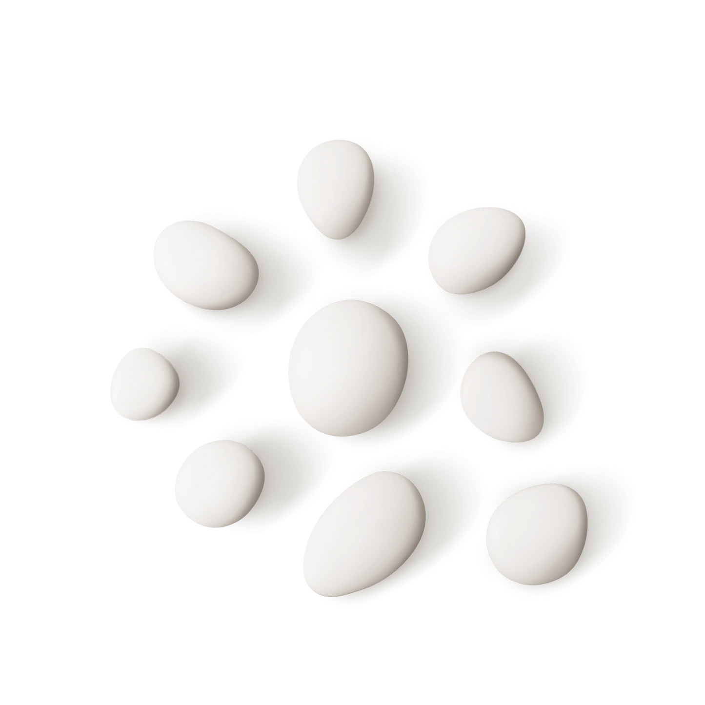 Wandinstallation HOOKS 9er Set