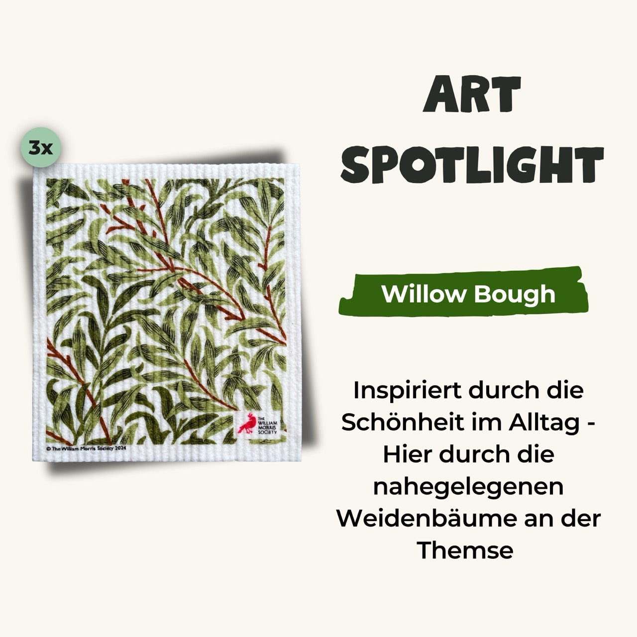 Spültücher - Willow Bough, 3er Set