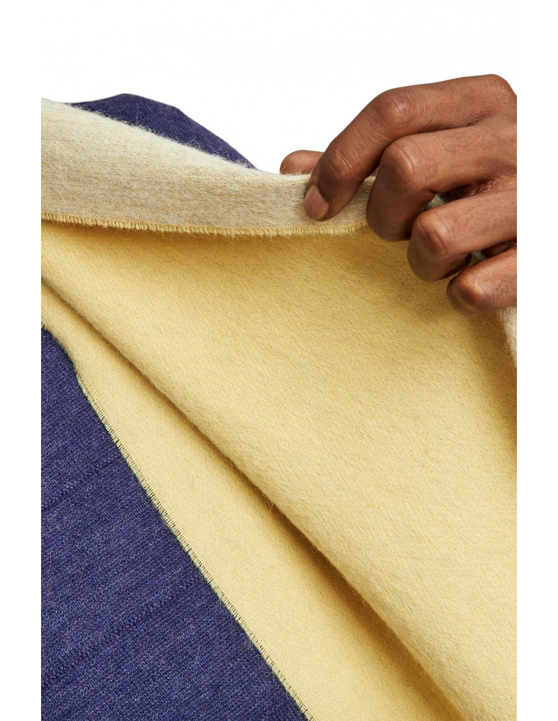 KUNA - Alpaka Webschal -Tundra, Zweifarbig