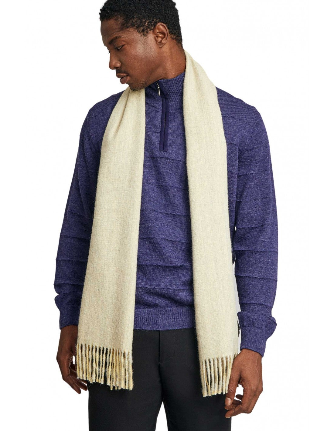 KUNA - Alpaka Webschal -Tundra, Zweifarbig