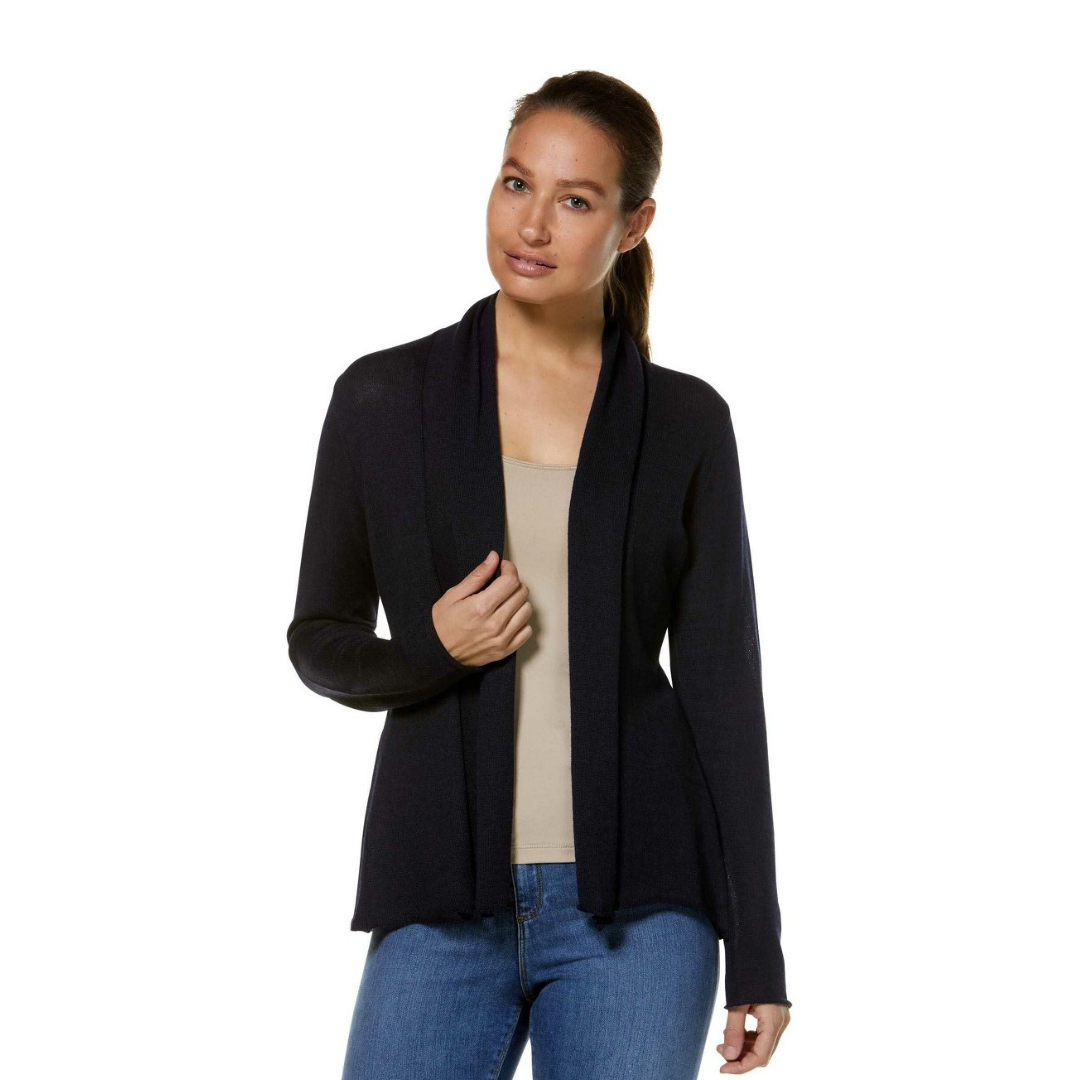 Apu Kuntur - Alpaka Damen Schalkragenjacke PENELOPE