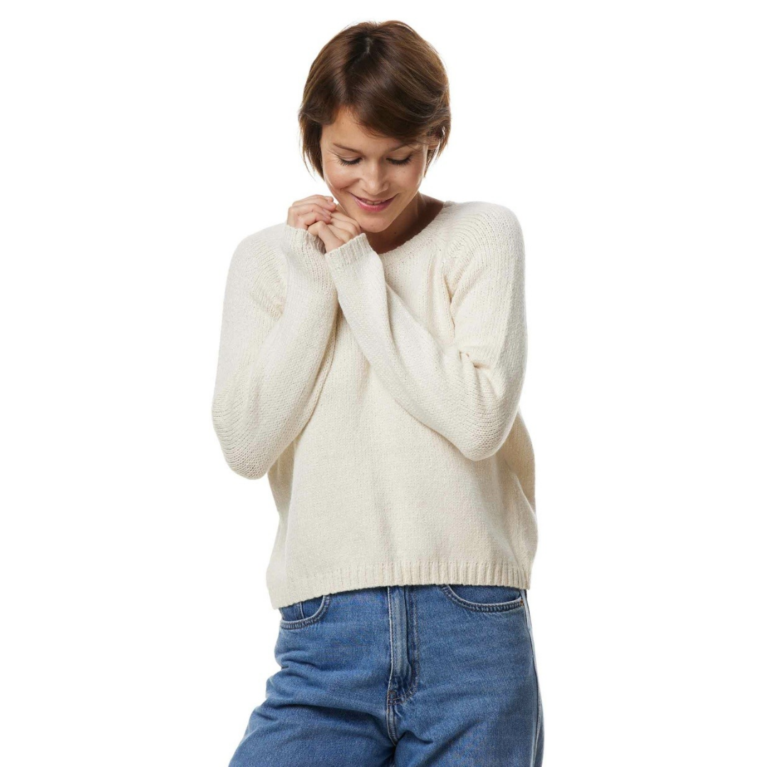 Apu Kuntur - Alpaka Rundhals Pullover ELLA