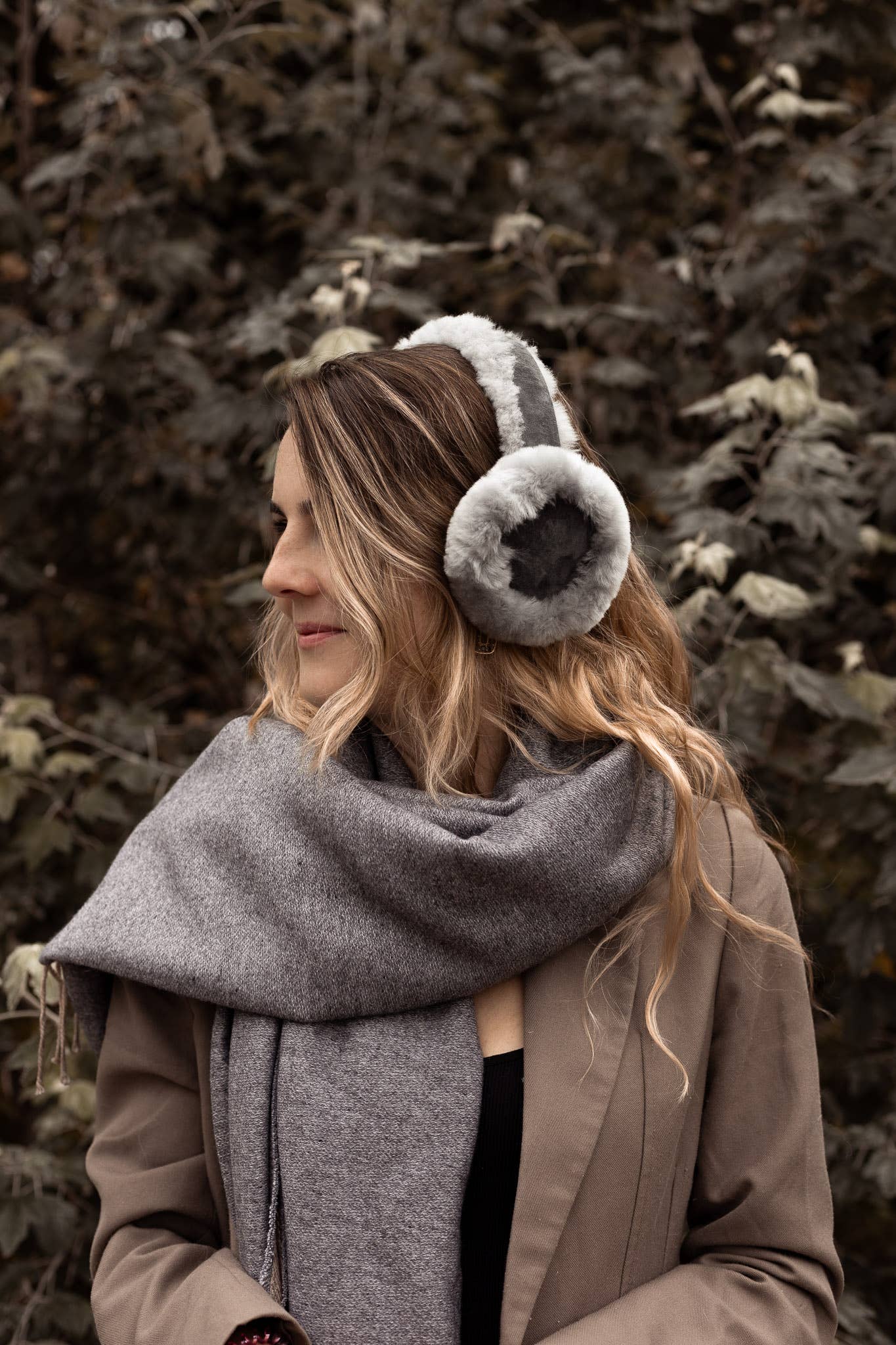 Van Buren- Lammfell Ohrenschützer