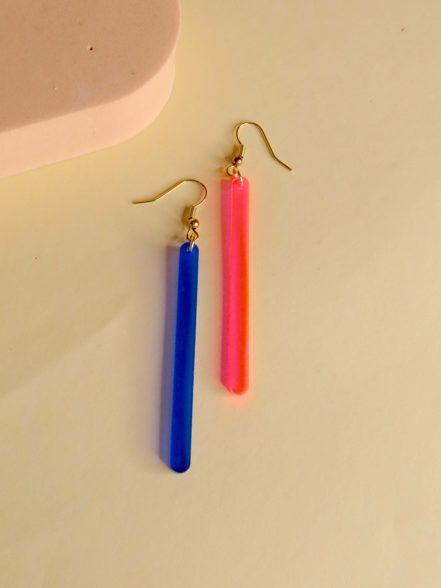 neon lights Nr. 4 - Ohrringe