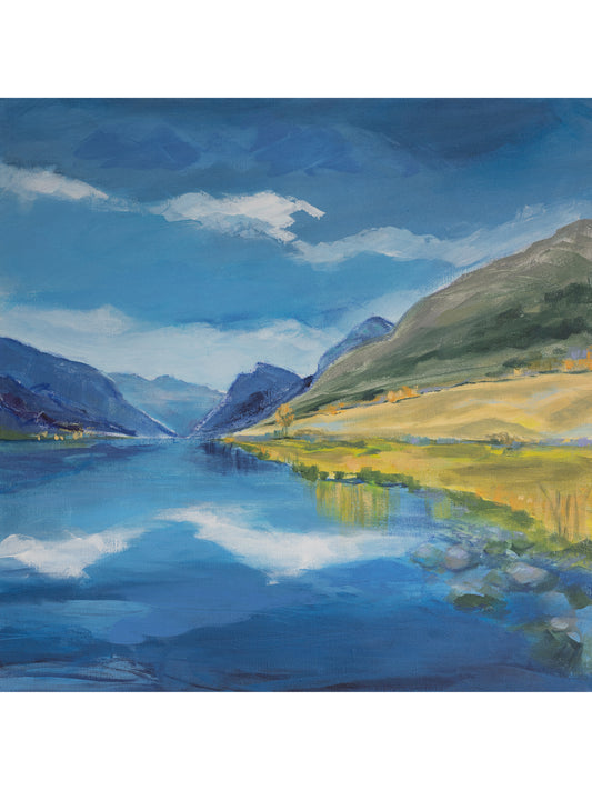 "Landschaft Norwegen" von Ute Bresch
