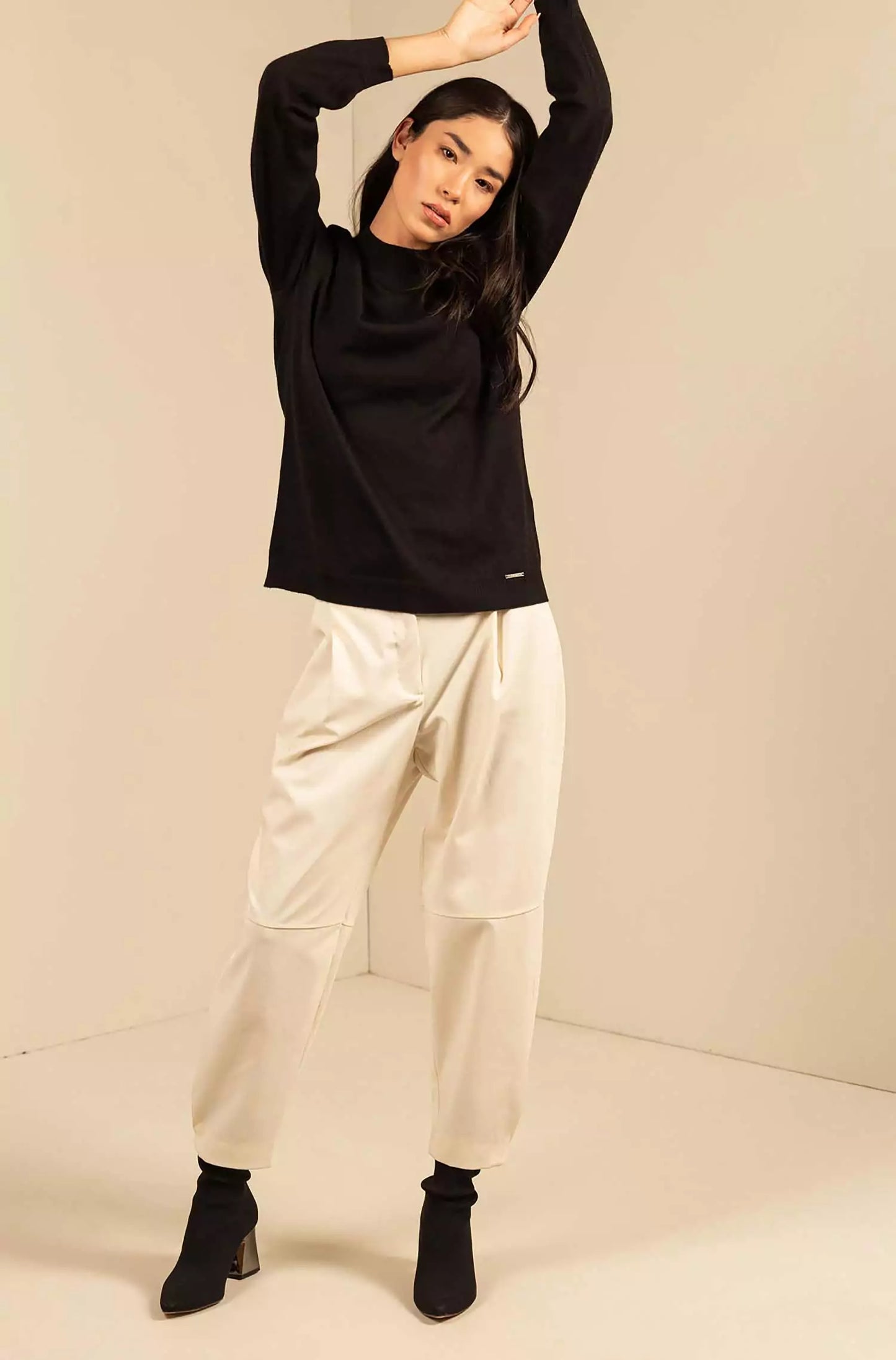 KUNA - Alpaka Damen Rollkragenpullover ANAHI