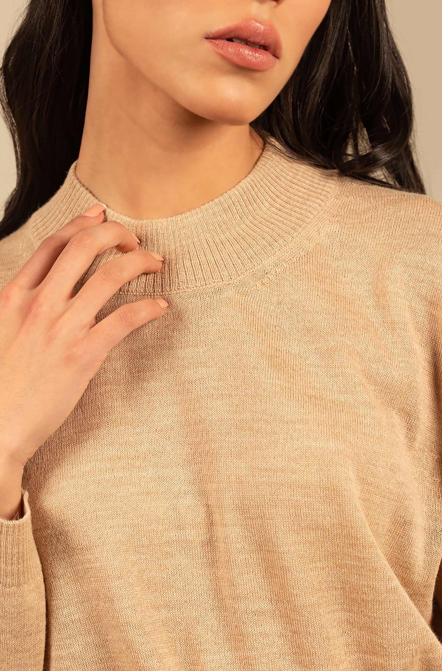 KUNA - Alpaka Damen Rollkragenpullover ANAHI