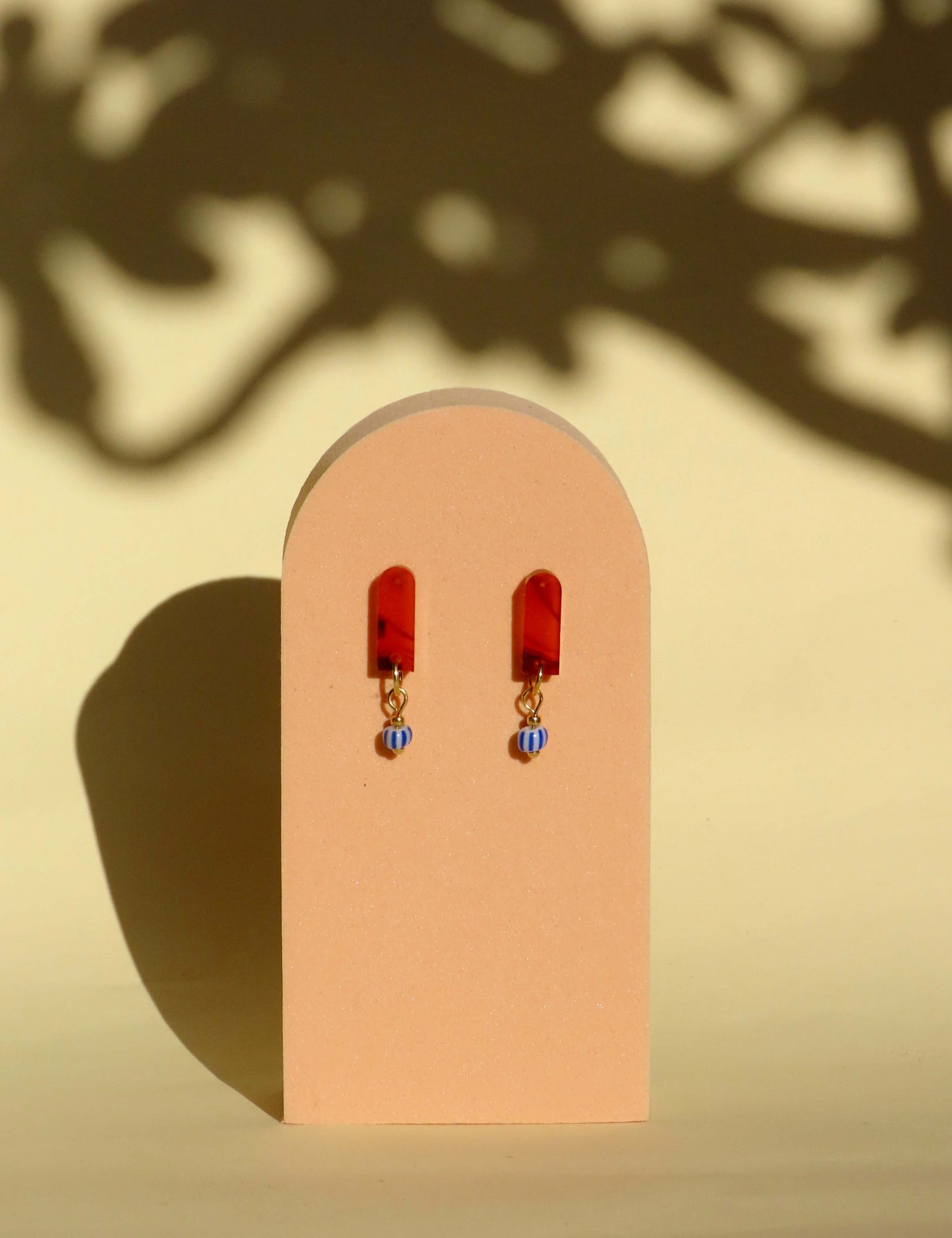 Smokey Streifen Paula Ohrringe