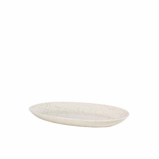 Servierplatte oval Nordic Vanilla 30cm
