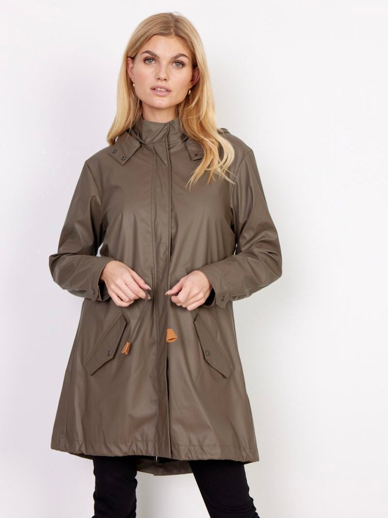 Regenjacke Alexa 1 schlamm