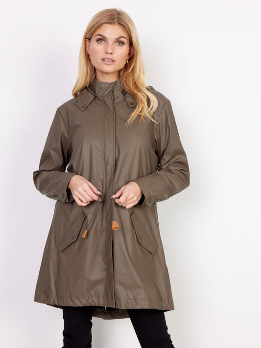 Regenjacke Alexa 1 schlamm