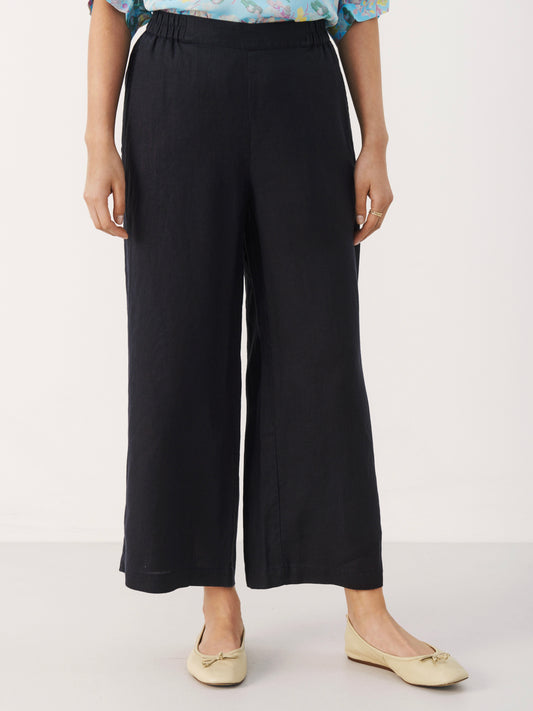 Leinenhose Petrines navy