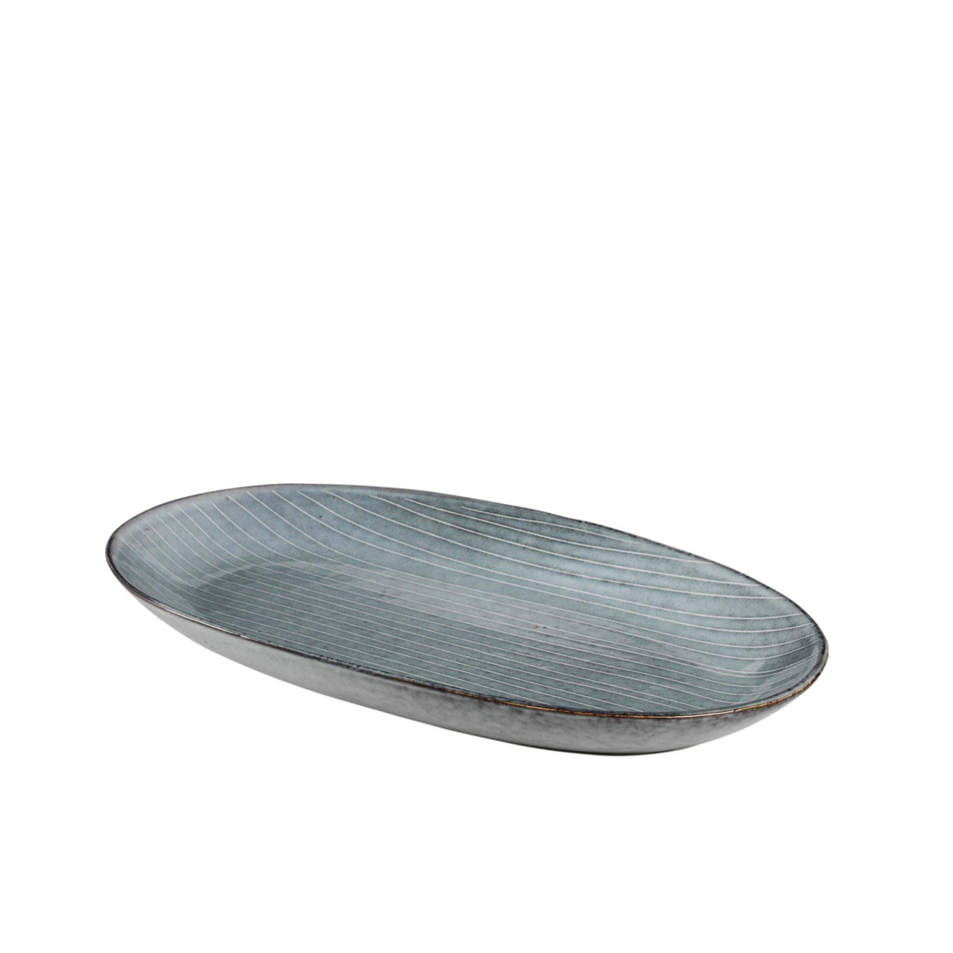 Servierplatte oval Nordic Sea 30cm